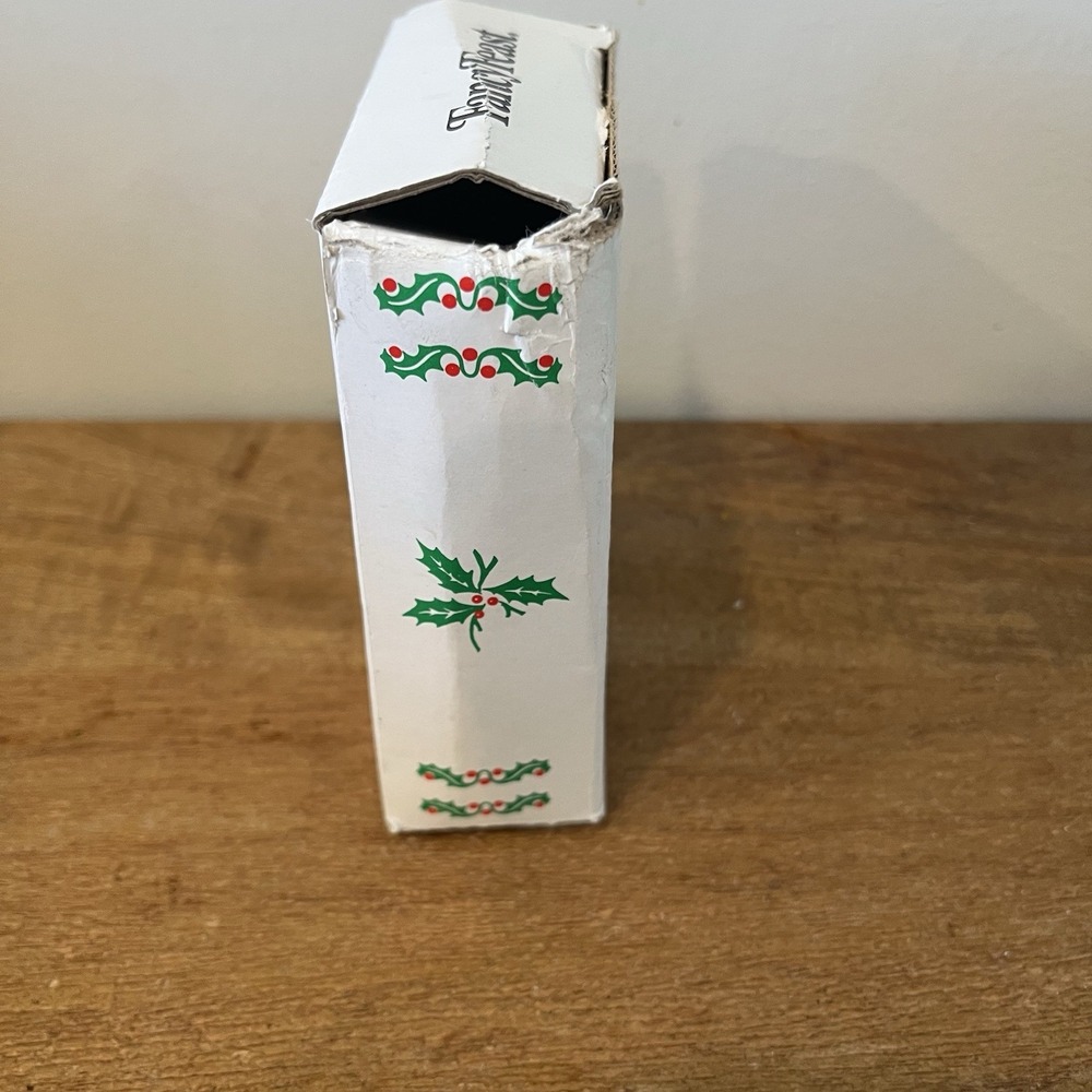 VTG 1992 Fancy Feast Christmas Cat Ornament by Russ Berrie w/ Box & Tag Holiday - Picture 10 of 12